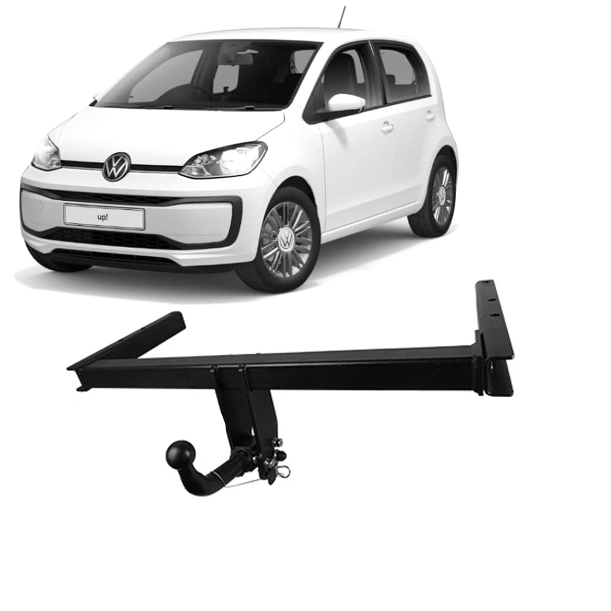 TAG Towbar for Volkswagen UP (08/2011 - 01/2016) image