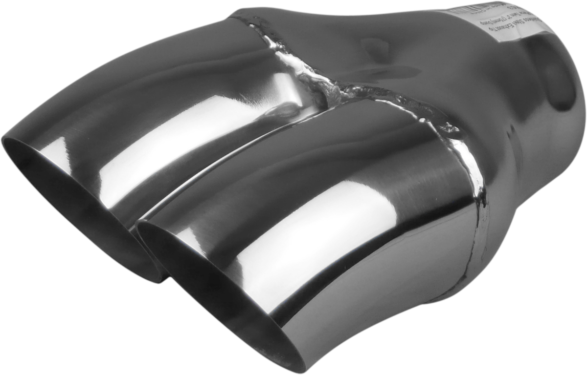 Dual 3" Dump Stainless Exhaust Tip image